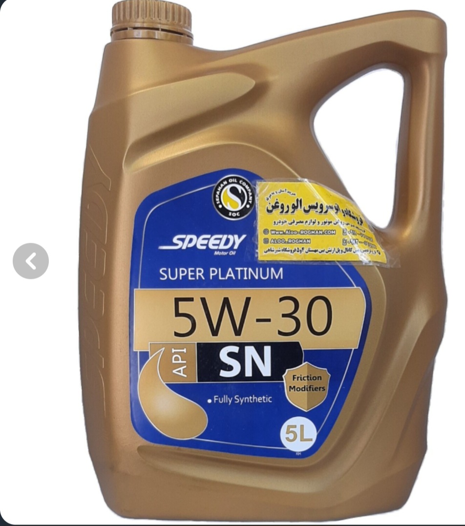 روغن موتور 5 لیتری  5W-40 SN
