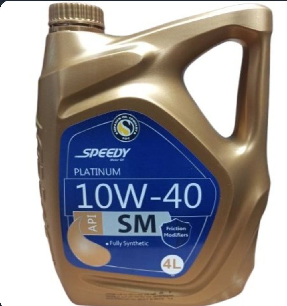 روغن موتور پلاتینیوم 4 لیتری  10W-40 Sm اسپیدی سپاهان