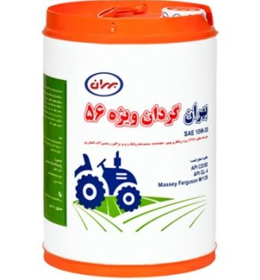 روغن بهران گردان ویژه 56 (10w-30) سطلی بهران