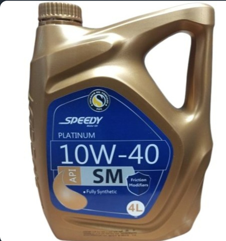 روغن موتور پلاتینیوم 4 لیتری 20W-50 Sm اسپیدی سپاهان