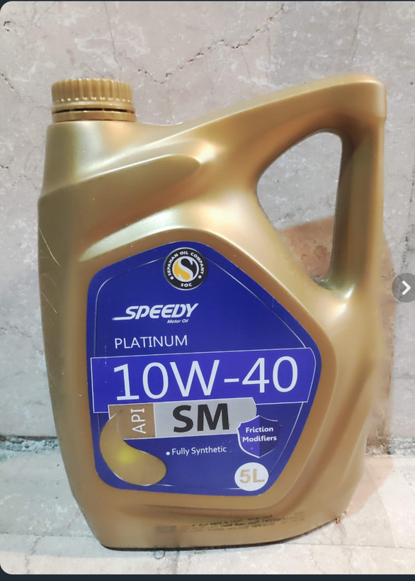 روغن موتور پلاتینیوم 4 لیتری 20W-50 Sm اسپیدی سپاهان