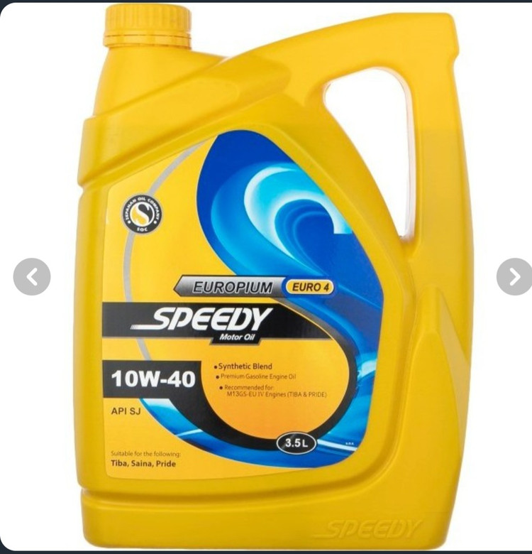 روغن موتور 5 لیتری اسپیدی 10W-40 SL سپاهان